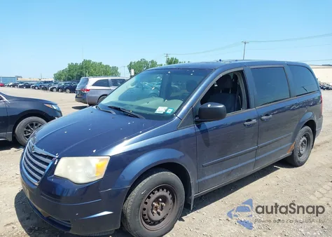 2008 Chrysler Town & Country Lx from USA, damaged, VIN 2A8HR44H98R621179